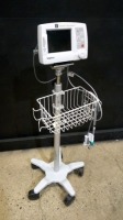 EDWARD LIFESCIENCES VIGILEO PATIENT MONITOR ON ROLLING STAND