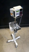 ALARIS/IVAC 4410C PATIENT MONITOR ON ROLLING STAND