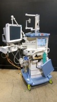 DRAGER APOLLO ANESTHESIA MACHINE WITH (3.21.05 SOFTWARE, MAN SPNOT., VOL. MODE, PRESS. MODDE, PRESS. SUPP.) & PHILIPS INTELLIVUE MP70 MONITOR