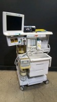 DATEX-OHMEDA AESTIVA/5 ANESTHESIA MACHINE WITH (SMARTVENT, 3.5 SOFTWARE), MODULE RACK (M-COP, M-NMT, M-REC, M-NESTPR, M-CAIO), 1 VAPORIZER (TEC 7 SEVOFLRANE) & S/5 MONITOR