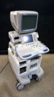 GE LOGIQ 9 ULTRASOUND MACHINE (SERIAL# 75622US1) (DOM: 12/2004)