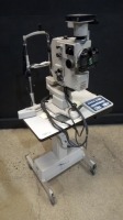 TOPCON TRC-50VT FUNDUS CAMERA SYSTEM ON TOPCON AIT-10B POWERED STAND