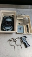 STRYKER POWERED INSTRUMENT SET TO INCLUDE CORE UNIVERSAL DRIVER, CORE SAG SAW, CORE MICRO DRILL, TPS OSC SAW, UNIVERSAL HANDSWITCH & ATTACHMENTS