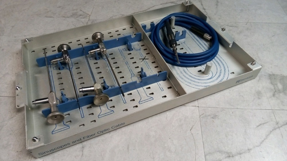 RICHARDS ENDOSCOPIC SINUS SURGERY OPERATIVE INSTRUMENT SET TO INCLUDE ...