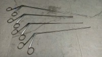 LOT OF V.MUELLER JACKSON LARYNGEAL FORCEPS