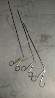 LOT OF SAM ROBERTS LARYNGEAL CUP BIOPSY FORCEPS