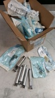 LOT OF LARYNGOSCOPE BLADES & HANDLES