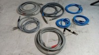 LOT OF FIBER OPTIC LIGHT CABLES