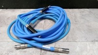 LOT OF FIBER OPTIC LIGHT CABLES