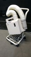 NELLCOR WARM TOUCH PATIENT WARMING SYSTEM ON ROLLING STAND