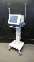 DRAGER EVITA XL VENTILATOR WITH CO2 SENSOR ON ROLLING STAND (SW 7.06)(SN 8414900-18ARWD-0272)