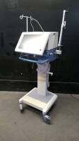 DRAGER EVITA XL VENTILATOR WITH CO2 SENSOR ON ROLLING STAND (SW 7.06)