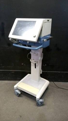 DRAGER EVITA XL VENTILATOR WITH CO2 SENSOR ON ROLLING STAND (SW 7.06)(SN 8414900-18ARWD-0269)