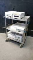 SONY LOT OF PRINTERS/RECORDERS (UP-51MD, UP-960, UP-20, DVO-1000MD, LQ-MD800)(NO CART)