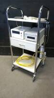 MDM-M/DVD-1000MD VIDEO RECORER AND DVD RECORDER ON ROLLING STAND