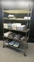 LOT OF EMPTY INSTRUMENT TRAYS (NO CART)