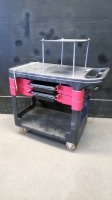 RUBBERMAID ROLLING CART