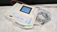 GE MAC 1200 ECG/EKG MACHINE WITH PATIENT CABLES