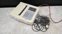 FUKUDA DENSHI FCP-4101 ECG/EKG MACHINE WITH PATIENT CABLES