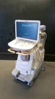 PHILIPS IE33 ULTRASOUND SYSTEM WITH 4 PROBES (S12-4, S7-2 OMNI, S5-1, D2CWC)(DOM 11/08, SN 02X45F)