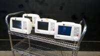 EDWARD LIFESCIENCES VIGILEO LOT OF PATIENT MONITORS (QTY. 4)(NO CART)