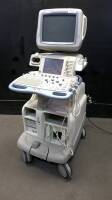 GE LOGIQ 9 ULTRASOUND SYSTEM WITH 2 PROBES (10L, 3.5C)(SN 60859US6)