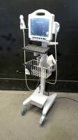 BARD SITE RITE 6 PORTABLE ULTRASOUND SYSTEM WITH 1 PROBE (9770001) ON ROLLING STAND