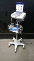 MEDIWATCH PORTASCAN+ BLADDER SCANNER WITH PROBE (3.5 MHZ) ON ROLLING STAND