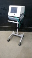 RESPIRONICS BIPAP VISION VENTILATORY SUPPORT SYSTEM ON ROLLING STAND