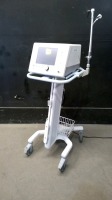 RESPIRONICS BIPAP VISION VENTILATORY SUPPORT SYSTEM ON ROLLING STAND