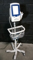 WELCH ALLYN LXI PATIENT MONITOR ON ROLLING STAND