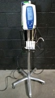 WELCH ALLYN PATIENT MONITOR ON ROLLING STAND