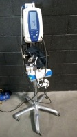 WELCH ALLYN PATIENT MONITOR ON ROLLING STAND