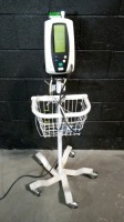 WELCH ALLYN SPOT PATIENT MONITOR ON ROLLING STAND