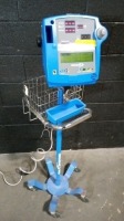 GE DINAMAP PRO 200 PATIENT MONITOR ON ROLLING STAND