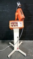 MEDRAD MARK V INJECTOR SYSTEM ON ROLLING STAND