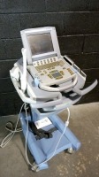 SONOSITE TITAN PORTABLE ULTRASOUND W/PROBES ON ROLLING CART (DOM:8/06)