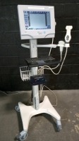 SITE RITE VISION ULTRASOUND MACHINE WITH PROBES (CONVEX WOB,LINEAR 128WB) ON ROLLING STAND