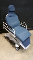 STRYKER 5051 STRETCHER CHAIR WITH ADJUSTABLE HEADREST