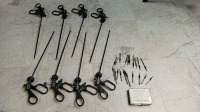 LOT OF MICROLINE LAPAROSCOPIC INSTRUMENTS