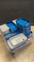 LOT OF EMPTY INSTRUMENT CASES & TRAYS