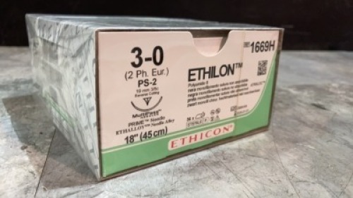 ETHICON ETHILON 3-0 (REF 1669H) 01-31-2025