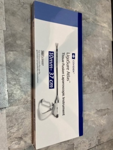 COVIDIEN LIGA SURE ATLAS TISSUE FUSION LAPAROSCOPIC INSTRUMENT (REF LS1037) EXP 01-09-2024