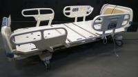 STRYKER SECURE 3002 HOSPITAL BED WITH HEAD AND FOOT BOARDS (BED EXIT, SCALE)