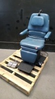 DIVERSATRONICS C1H POWER EXAM CHAIR WITH FOOT CONTROL