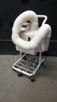 NELLCOR WARM TOUCH PATIENT WARMING SYSTEM ON ROLLING STAND