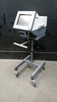 RESPIRONICS V1000 ESPRIT VENTILATOR ON ROLLING STAND (SN VS3012440)