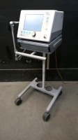 RESPIRONICS BIPAP VISION VENTILATORY SUPPORT SYSTEM ON ROLLING STAND