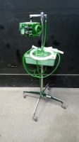 BIRD MARK 7 RESPIRATOR ON ROLLING STAND