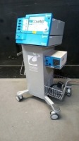 CONMED BEAMER MATE ESU WITH FOOTSWITCH, BEAMER PLUS ARGON MODULE, BEAMER PUMP, ON ROLLING STAND